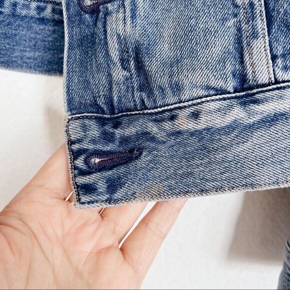 CITIZENS OF HUMANITY Nica Slim Denim Trucker Jacket XS - Picture 12 of 12